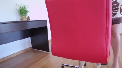 ErgoFlex Black CaressoftPlus Armless Task Chair with Swivel Base