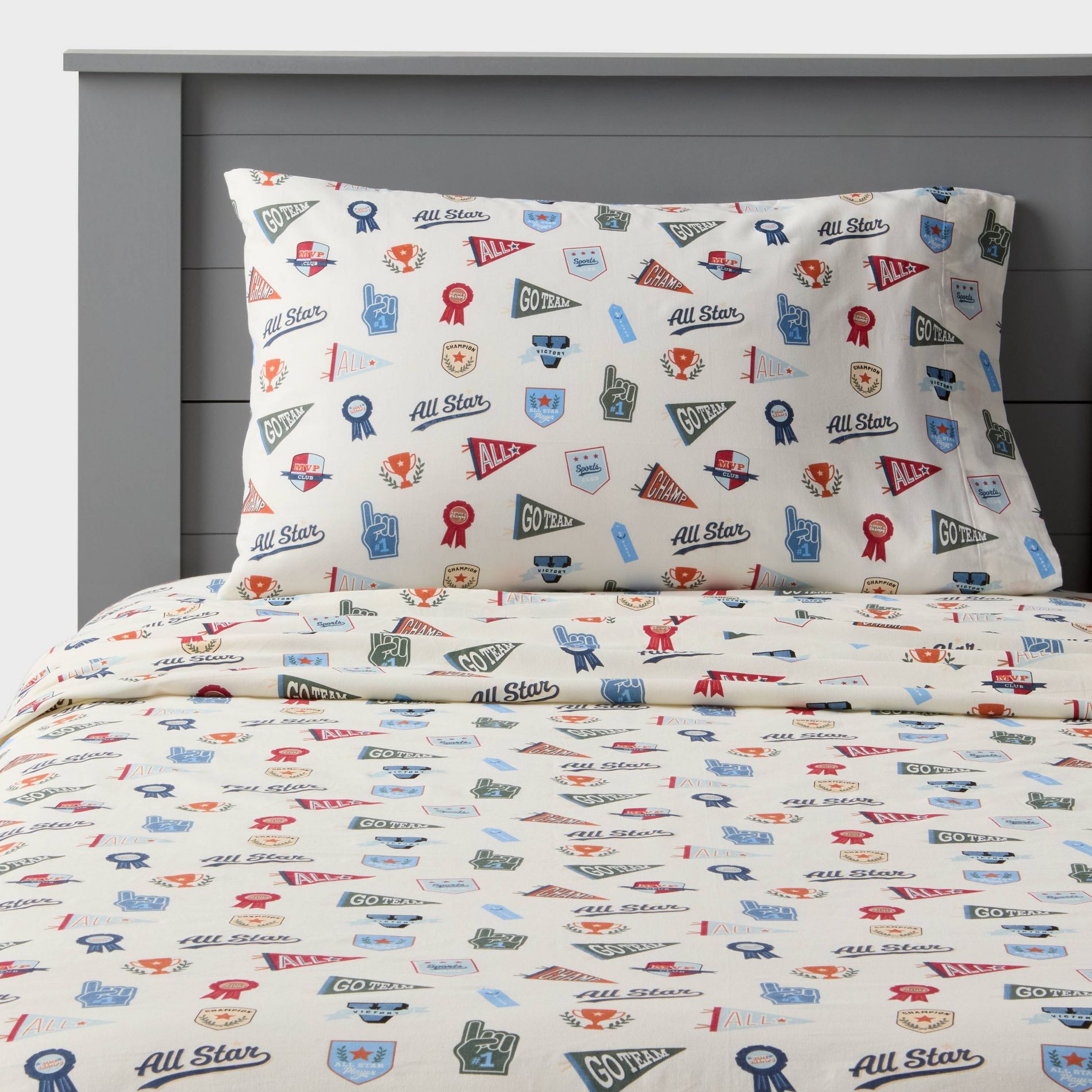 All Star Sports Kids' Cotton Sheet Set - Pillowfort™