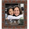 PosterPalooza | 5x6 Wide Bamboo Picture Frame, UV Acrylic, 4 Finishes - Brown, Black, Silver, and Natural - 2 of 4