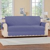 Collections Etc Camille Quilted Reversible Machine Washable Furniture Protector - 2 of 4