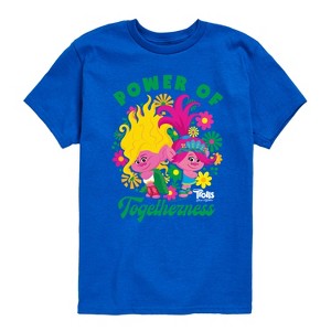 Boys' - Trolls - Poppy and Viva Power of Togetherness Short Sleeve Graphic T-Shirt - 1 of 4