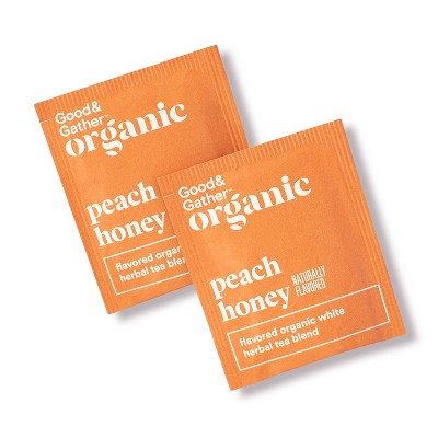 Organic Peach Honey Tea - 20ct - Good &#38; Gather&#8482;