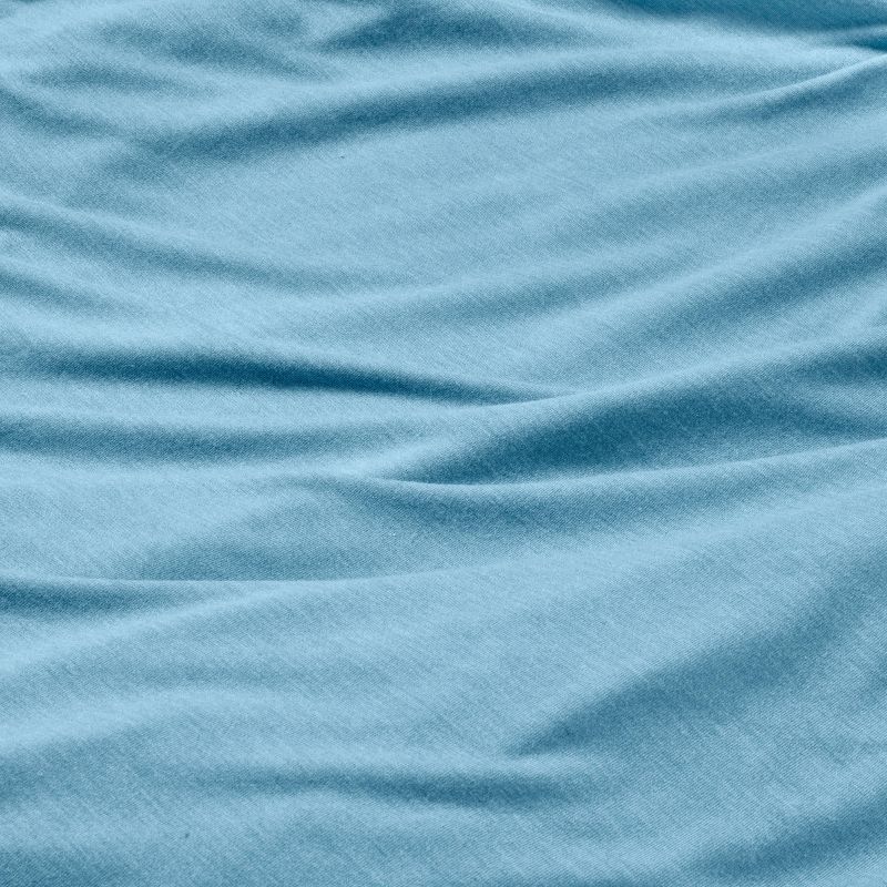 Polyester Rayon Fitted Crib Sheet - Prairie Sky - Cloud Island&#8482;, 4 of 6