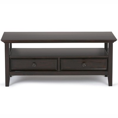 Amherst Hickory Brown 44" Wide Rectangular Lift-Top Coffee Table with Storage