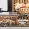 Area Rugs for Living Room, Non-Slip Soft Washable Rug with Vintage Medallion Pattern, Rug for Ding Room Home Office - 4 of 4