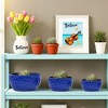 SpassWay 15" Dia Outdoor Indoor Ceramic Planter Pot Decorative Planter with Drainage Hole Patio Flower Pot - 3 of 4