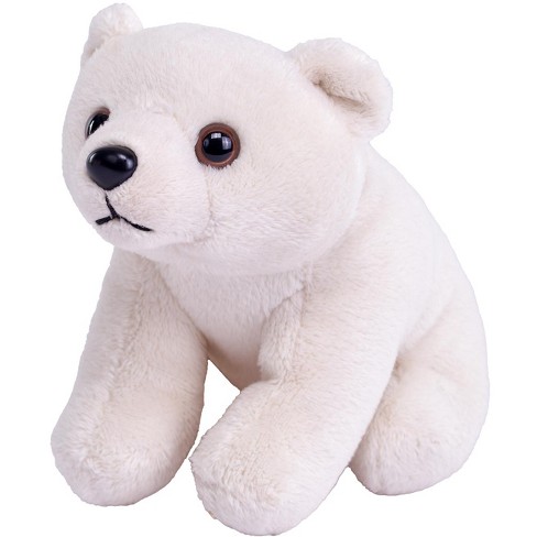 Wild Republic Pocketkins Eco Polar Bear Stuffed Animal 5 Inches Target