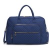 MKF Collection Jayla Solid Quilted Cotton Women’s Duffle Bag by Mia K - 2 of 4