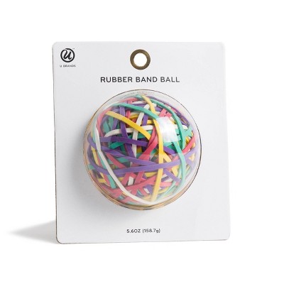 U Brands 5.6oz Rubber Band Ball