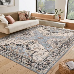 Rugs for Living Room Non-Slip Area Rugs Shag Carpet for Nursery Kids PlayRoom Dorm Office Indoor - 1 of 1
