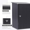 Outdoor Garden Storage Shed Galvanized Steel Tool House - 4 of 4