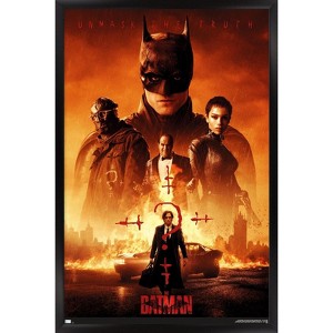 Trends International DC Comics Movie The Batman - One Sheet Framed Wall Poster Prints - 1 of 4