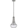Cal Lighting 60W Baraboo Metal/Glass Mini Pendant - 4 of 4