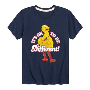 Boys' - Sesame Street - Its Ok To Be Different Short Sleeve Graphic T-Shirt - 1 of 4
