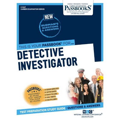 Detective Investigator - (Career Examination) by  National Learning Corporation (Paperback)