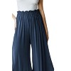 Women's Full Size Frill Slit High Waist Wide Leg Pant - PLUS - HEIMISH USA - 2 of 2