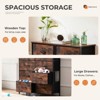 SKRAN Dresser For Bedroom, Storage Drawers, Tall Large Fabric Storage Tower Organizer With Metal Frame Wooden Top For Nursery - 3 of 4