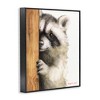 Stupell Industries Peering Raccoon Watercolor, 24" x 30" - 3 of 4