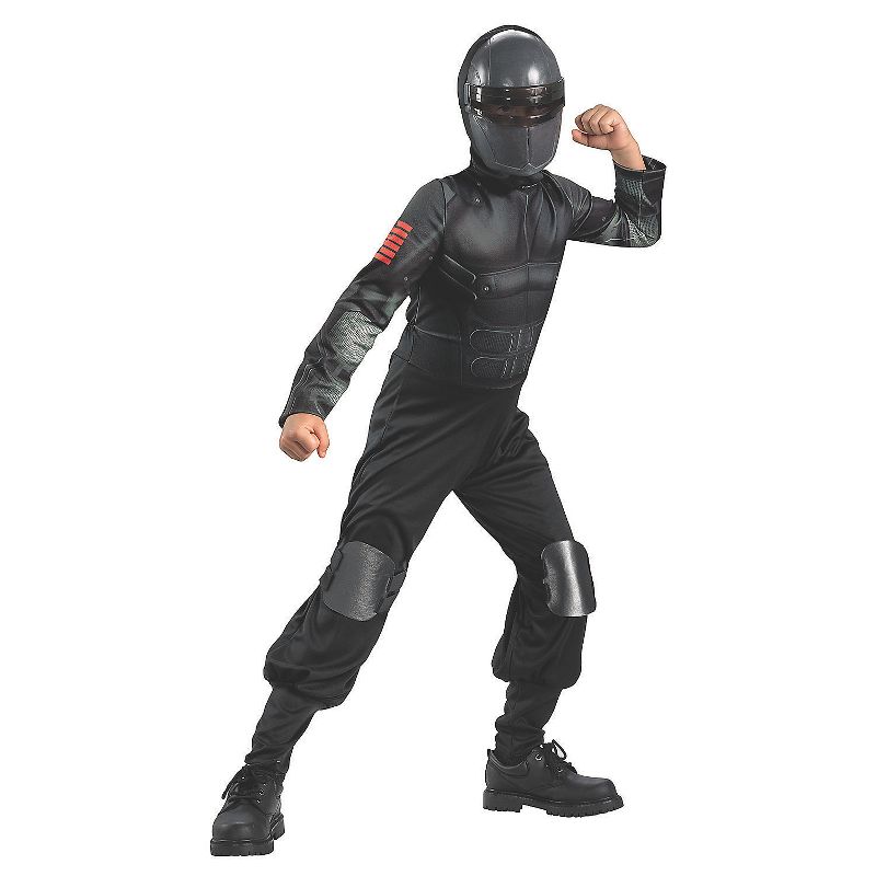 Boys' G.I. Joe Classic Snake Eyes Ninja Costume - Size 4-6 - Black, 1 of 2