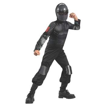 Boys' G.I. Joe Classic Snake Eyes Ninja Costume - Size 4-6 - Black