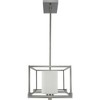 Progress Lighting Chadwick 3-Light Wall Bracket, Brushed Nickel, Opal Glass Shade - 4 of 4