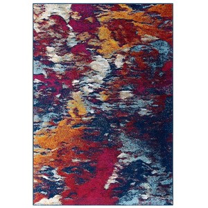 Modway Entourage Foliage Contemporary Modern Abstract 5x8 Area Rug - 1 of 4