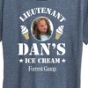 Women's - Forrest Gump - Lieutenant Dan's Ice Cream Short Sleeve Graphic T-Shirt - 2 of 4