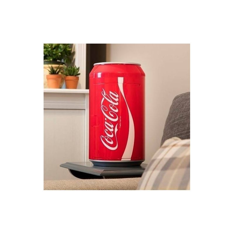Coca-Cola 8 Can Portable Mini Fridge 12V DC 110V AC 5.4L Cooler - Red, 5 of 11