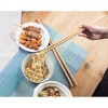 Juvale 10 Pack Long Cooking Chopsticks, For Cooking, Frying, Hot Pot, Noodles in Japanese Style, 16.5 " - 2 of 4