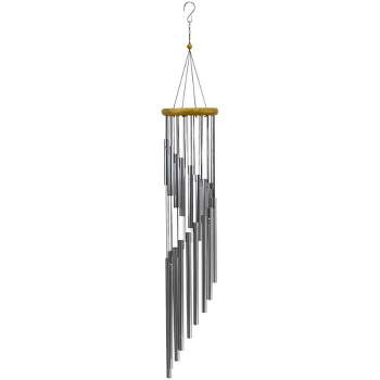 Sorbus Wind Chimes - Tubular Decorative Outdoor Garden Accent with Soothing Musical Bell Sounds - Great for Memorial, Home, Deck, Patio, or Garden