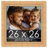 PosterPalooza | 26x26 Modern Bamboo Picture Frame, UV Acrylic, 5 Finishes - 2 of 4