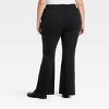 Women's High-Rise Slim Straight Split Pants - Ava & Viv™ - 2 of 3