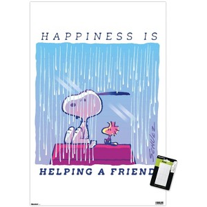 Trends International Peanuts: Comfort & Security - Happiness Is Unframed Wall Poster Prints - 1 of 4