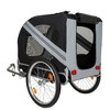 Lyngins All-Terrain 100LBS Pet Bike Trailer, Foldable Dog Stroller with Weatherproof Oxford Fabric, Pet Stroller for Cycling, Jogging, Camping - 3 of 4