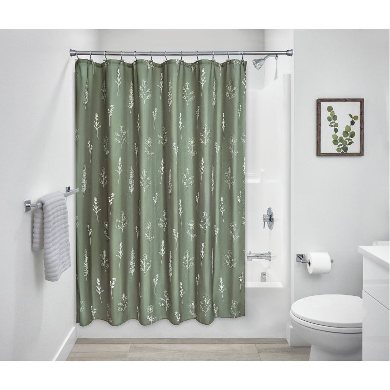 iDESIGN Apothecary Shower Curtain, 2 of 3