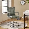Patrizia Tufted Ergonomic office task chair High Back Executive Swivel Chair for Living Room and Office Room| ARTFUL LIVING DESIGN - 3 of 4