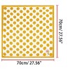 INSPIRE CHIC Women's Polka Dot Square Neckerchief Headband 27.56*27.56 inches(L*W) - 3 of 4