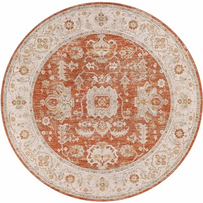 Hauteloom Ibstock Orange Statement Rug