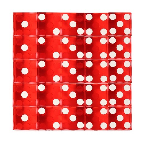 25-pack 19mm Red Dice Set : Target