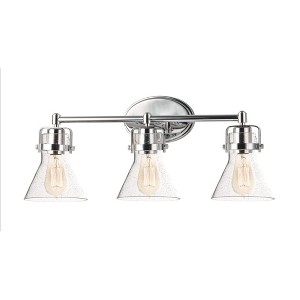 Maxim Lighting Seafarer 3 - Light Vanity in  Polished Chrome/Seedy - 1 of 2