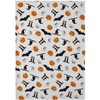Kate Aurora Oversized Halloween Witchy Business & Jack O'Lanterns Ultra Soft & Plush Fleece Accent Throw Blanket - 50 in. x 70 in. - 3 of 3