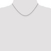Black Bow Jewelry 1.7mm, 14k White Gold, Ropa Chain Necklace - 2 of 4