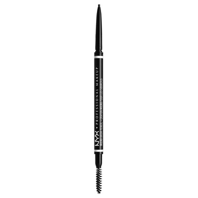 Nyx Professional Makeup Vegan Micro Eyebrow Pencil - Black - 0.003