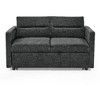 CAVINAS Convertible Pull-Out Sleeper Sofa, Loveseat Sofa Bed with Pull-out Bed, Adjsutable Back and 2 Arm Pocket, Couches for Living Room - 3 of 4