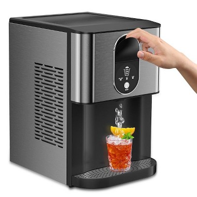 Kismile 33-lb Ice Storage 44-lb Ice Per day Countertop or portable Nugget/Pebble Ice Maker
