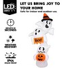 Joyfy 9FT Halloween Inflatable Outdoor Decorations, Overlap Ghost Inflatable with LEDs for Halloween Indoor Outdoor Yard Garden Lawn Party Decoration - 3 of 4