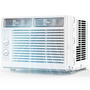 Kismile Small Room Window Air Conditioner , Remote Included ( 120-Volt , 5000-BTU ) - 1 of 4