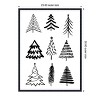 Amanti Art Christmas Trees 3 by Kristina N. Canvas Wall Art Print Framed 23-in. W x 30-in. H. - 3 of 4