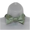 Men's Solid Color 2.75" x 4.75"  Adjustable 16" - 22" Self-Tie Bow Tie for Tuxedo & Wedding - 2 of 3