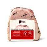 Hickory Smoked Uncured Boneless Sliced Quarter Ham - price per lb - Good & Gather™